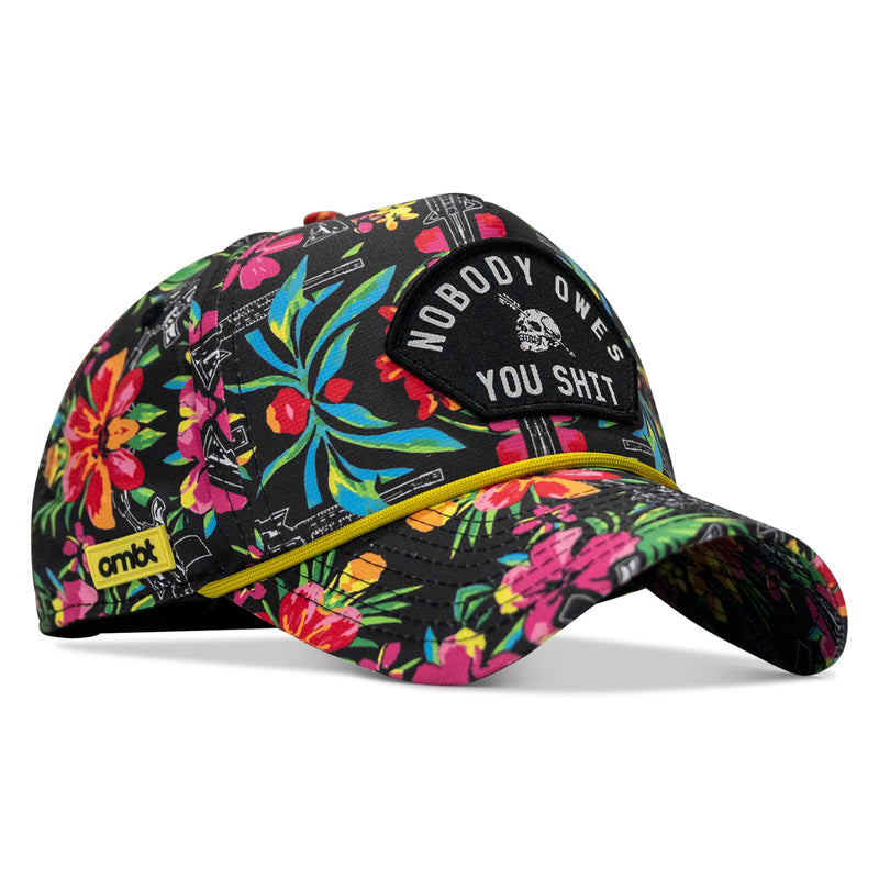 Load image into Gallery viewer, Nobody Owes You Shit Arched Patch Waterproof Weekender Snapback
