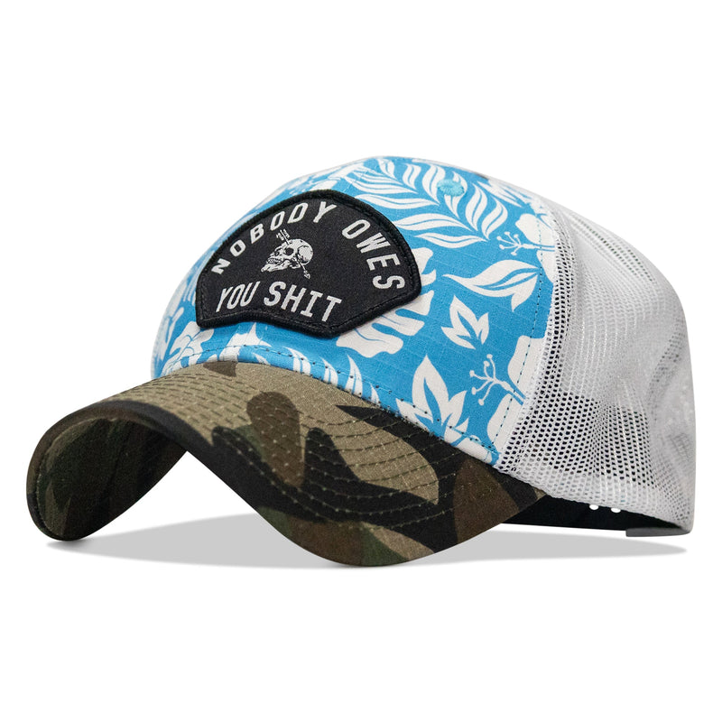 Load image into Gallery viewer, Nobody Owes You Shit Patch Original Ripstop Snapback Hat
