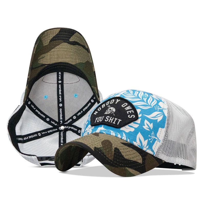 Load image into Gallery viewer, Nobody Owes You Shit Patch Original Ripstop Snapback Hat
