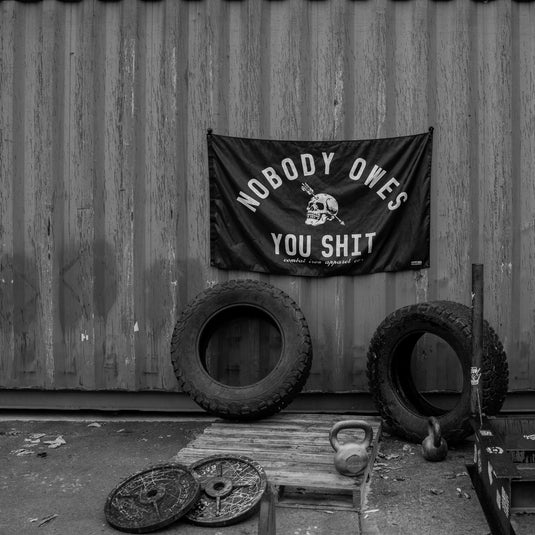 Nobody Owes You Sht 3' x 5' Flag