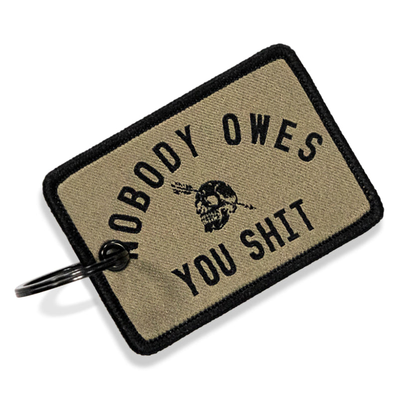 Load image into Gallery viewer, Nobody Owes You Shit Keychain
