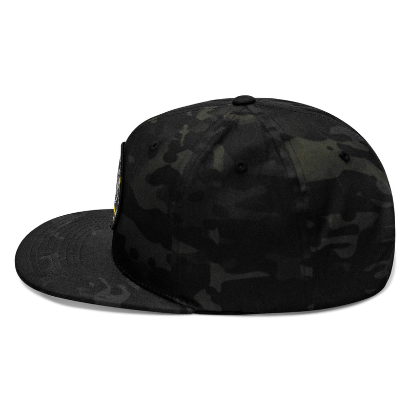 Load image into Gallery viewer, Nobody Is Coming To Save You FlatBill SnapBack Hat
