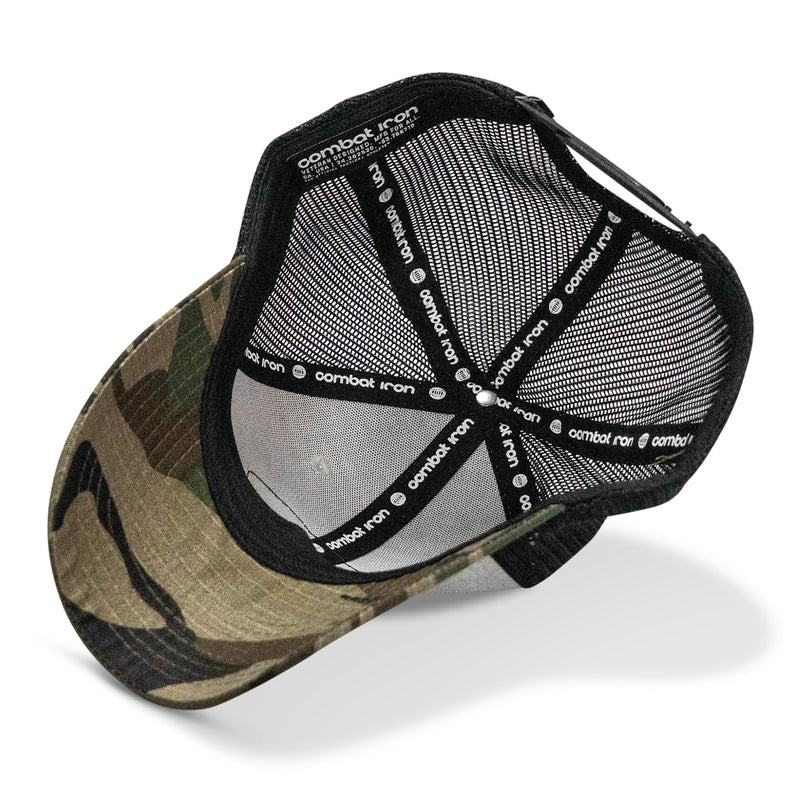 Load image into Gallery viewer, No Hesitation. Live Dangerous Patch Original Ripstop Snapback Hat
