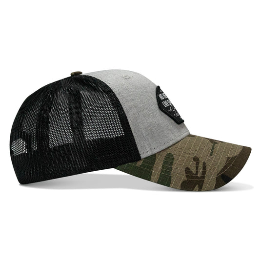No Hesitation. Live Dangerous Patch Original Ripstop Snapback Hat