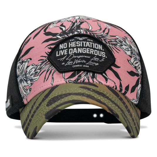 No Hesitation. Live Dangerous Patch Original Ripstop Snapback Hat