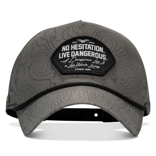 No Hesitation. Live Dangerous Patch Weekender Snapback