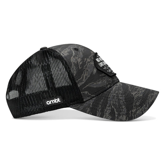 No Hesitation. Live Dangerous Patch Original Ripstop Snapback Hat