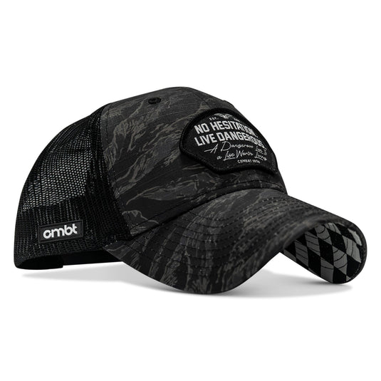 No Hesitation. Live Dangerous Patch Original Ripstop Snapback Hat
