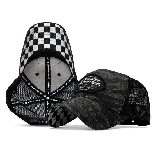 No Hesitation. Live Dangerous Patch Original Ripstop Snapback Hat