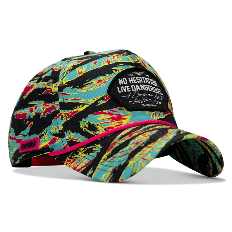 Load image into Gallery viewer, No Hesitation. Live Dangerous Patch Weekender Snapback
