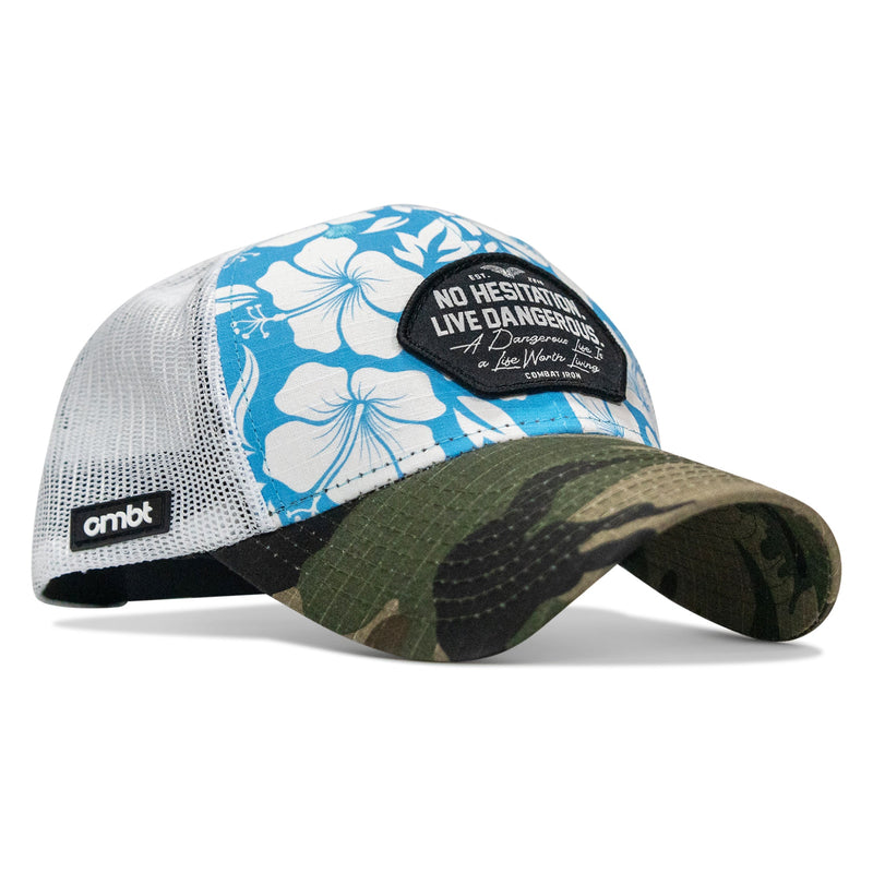 Load image into Gallery viewer, No Hesitation. Live Dangerous Patch Original Ripstop Snapback Hat
