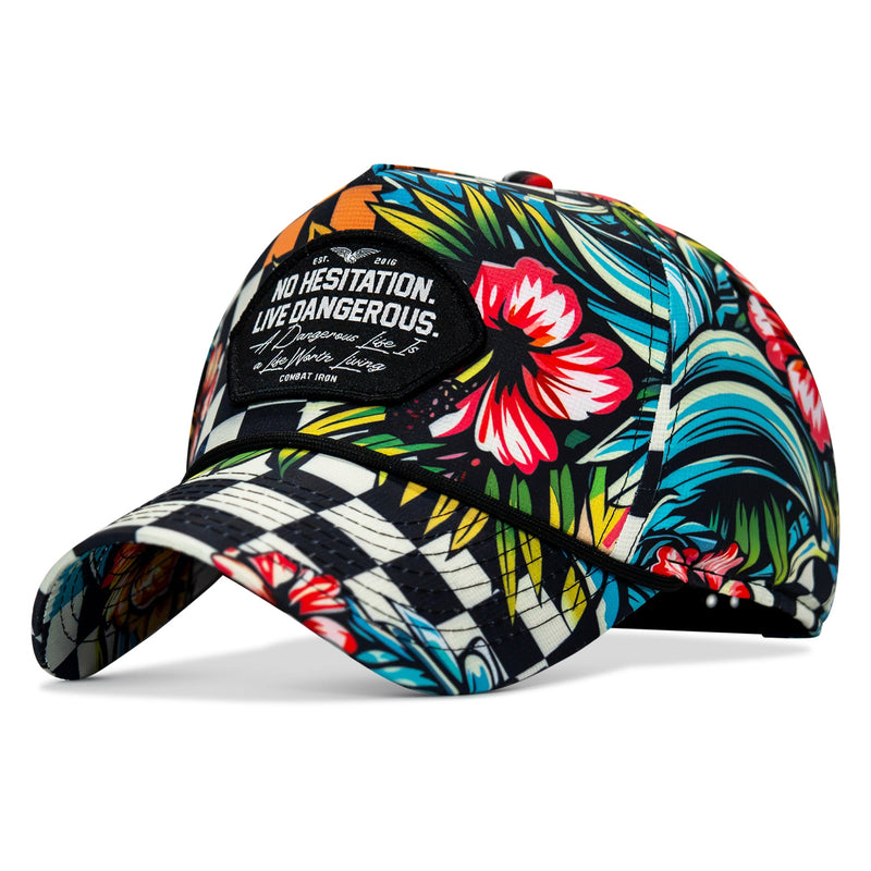 Load image into Gallery viewer, No Hesitation. Live Dangerous Patch Weekender Snapback
