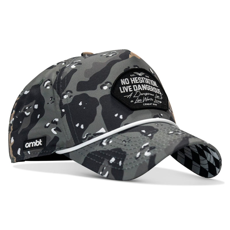 Load image into Gallery viewer, No Hesitation. Live Dangerous Patch Weekender Snapback
