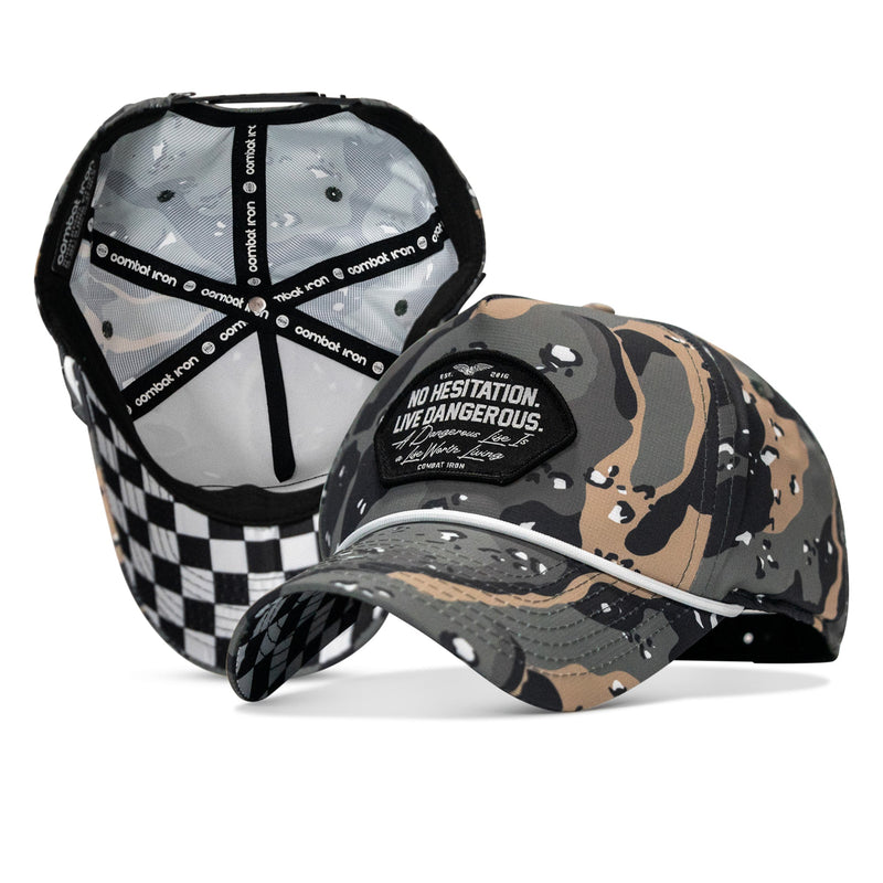 Load image into Gallery viewer, No Hesitation. Live Dangerous Patch Weekender Snapback
