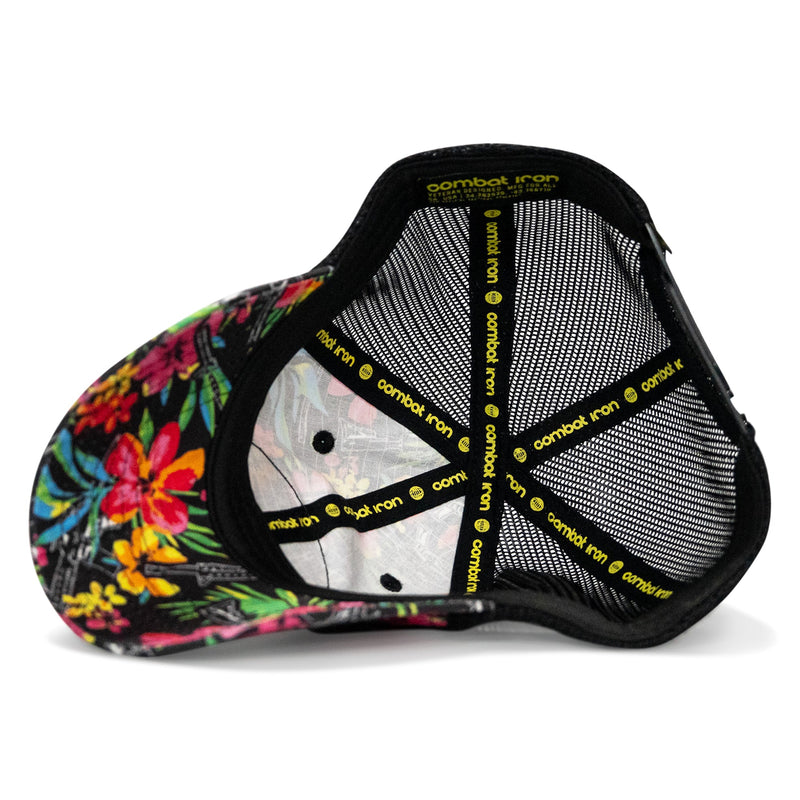 Load image into Gallery viewer, No Hesitation. Live Dangerous Patch Tactical Ripstop Mesh Snapback Hat
