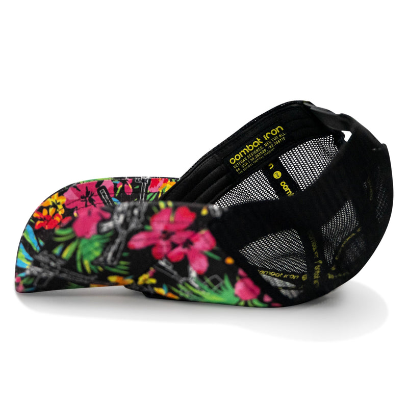 Load image into Gallery viewer, No Hesitation. Live Dangerous Patch Tactical Ripstop Mesh Snapback Hat
