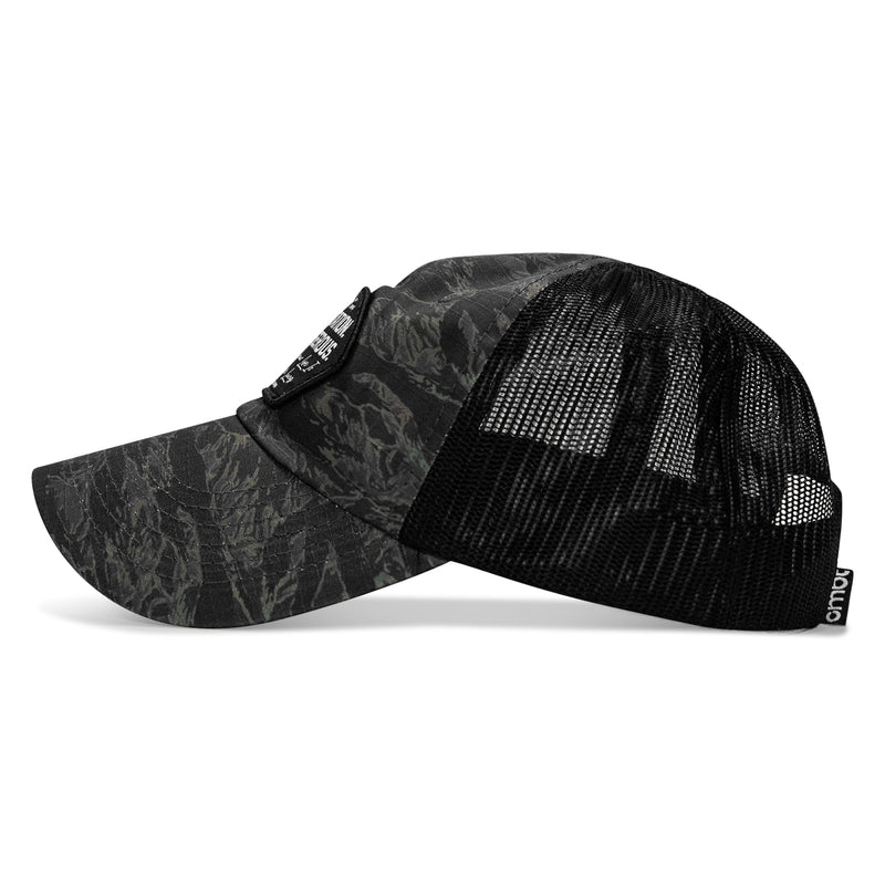 Load image into Gallery viewer, No Hesitation. Live Dangerous Patch Tactical Ripstop Mesh Snapback Hat

