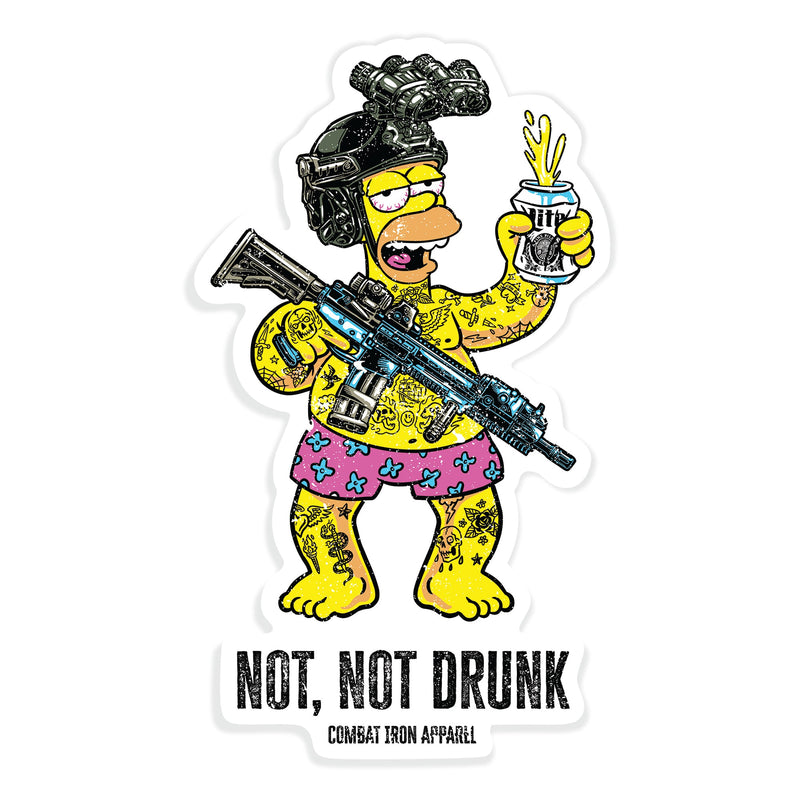 Load image into Gallery viewer, Not, Not Drunk Decal
