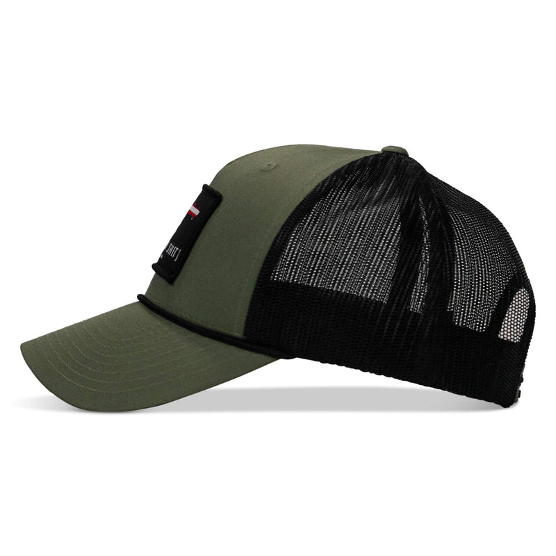Load image into Gallery viewer, No Weak Shit Patch Rope Snapback Hat
