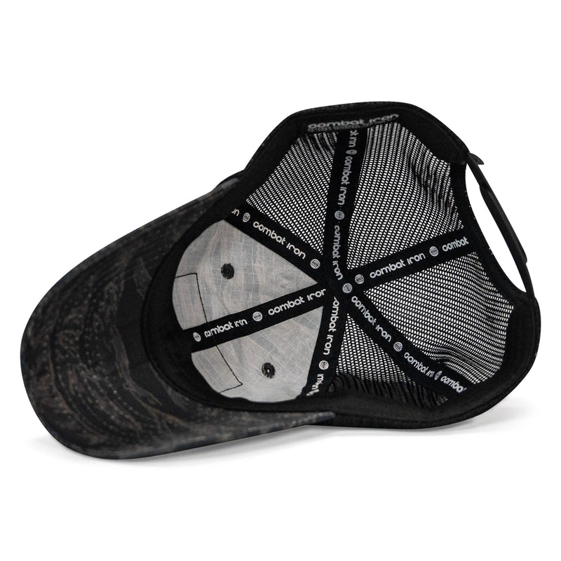 Load image into Gallery viewer, No Weak Shit American Flag Rifle Patch Tactical Ripstop Mesh Snapback Hat
