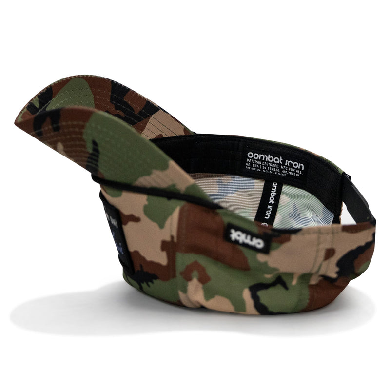 Load image into Gallery viewer, No Weak Shit American Flag Rifle Patch Waterproof Weekender Snapback
