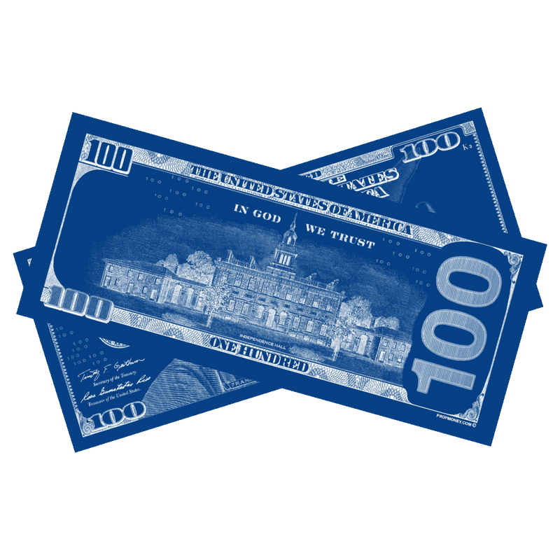 Load image into Gallery viewer, 100x $100 New Series Los Angeles Blue Bills
