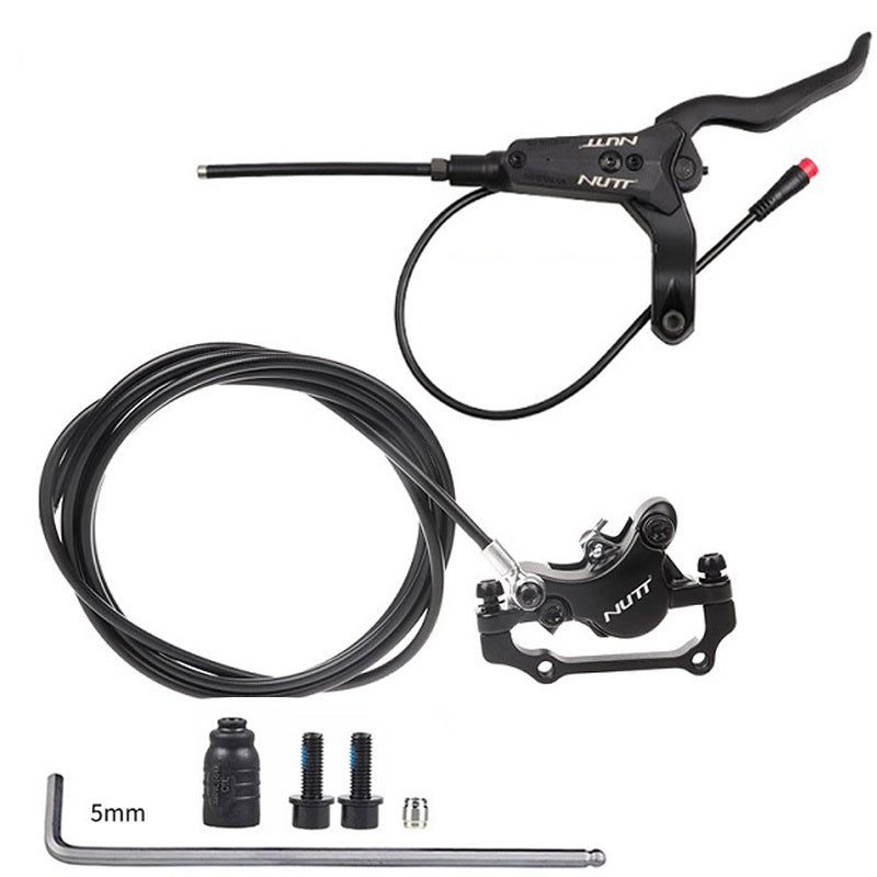Load image into Gallery viewer, NUTT Electric Bicycle 2-PIN Power-off Hydraulic Disc Brake Kit
