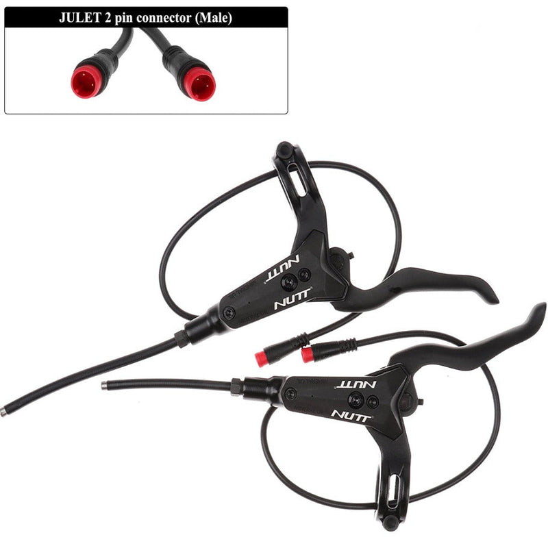 Load image into Gallery viewer, NUTT Electric Bicycle 2-PIN Power-off Hydraulic Disc Brake Kit
