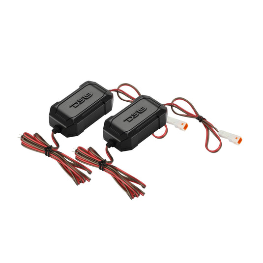Harley-Davidson Road Glide 2014–2023 Front Stage Audio Upgrade Kit | 6.5" Slim Midrange Speakers + Bullet Tweeter NVY Grilles