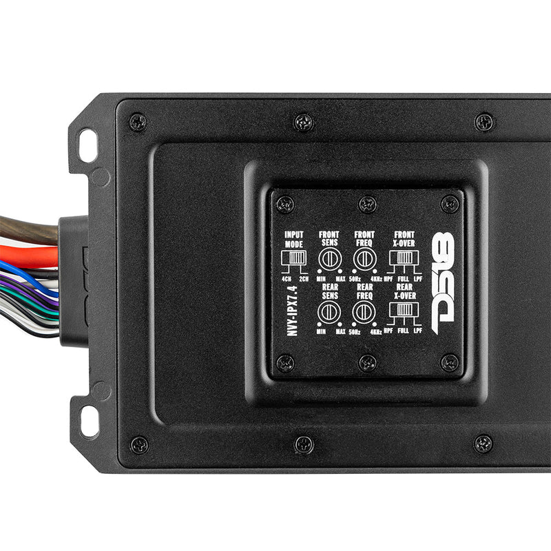 Load image into Gallery viewer, NVY 4-Channel Full-Range IPX7 Submersible Marine and Powersports Amplifier 120 x 4 @ 4-Ohm Watts RMS
