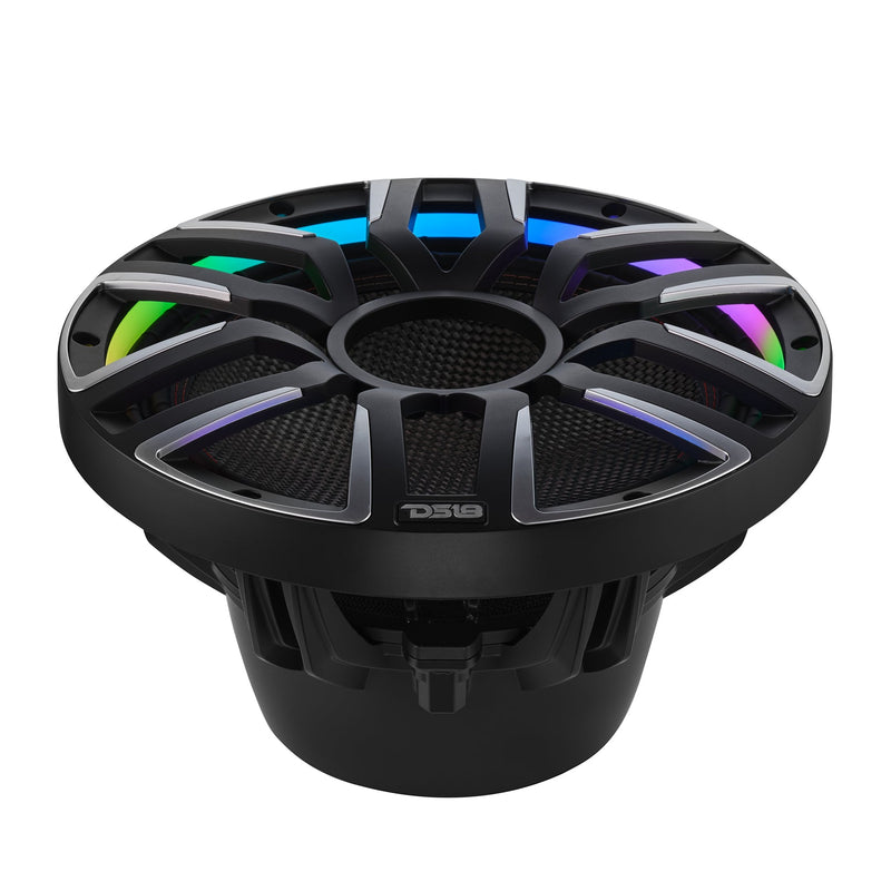 Load image into Gallery viewer, 12&quot; Neodymium Marine &amp; Powersport Subwoofer with Digital LED Lights and Carbon Fiber Cone | 800W RMS 4-Ohm
