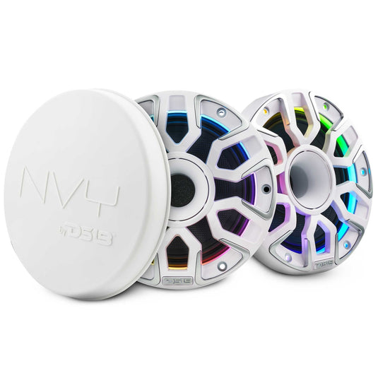 6.5” Marine Grade Hybrid Coaxial Speaker With Neodymium Magnet, Kevlar Cone, and Compression Driver | 200W RMS 4-Ohm