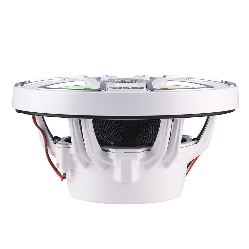 Load image into Gallery viewer, 8” Marine Coaxial Speaker With Kevlar Cone, Bullet Tweeter, Neodymium Magnet, and Digital LED Lights | 200W RMS 4-Ohm
