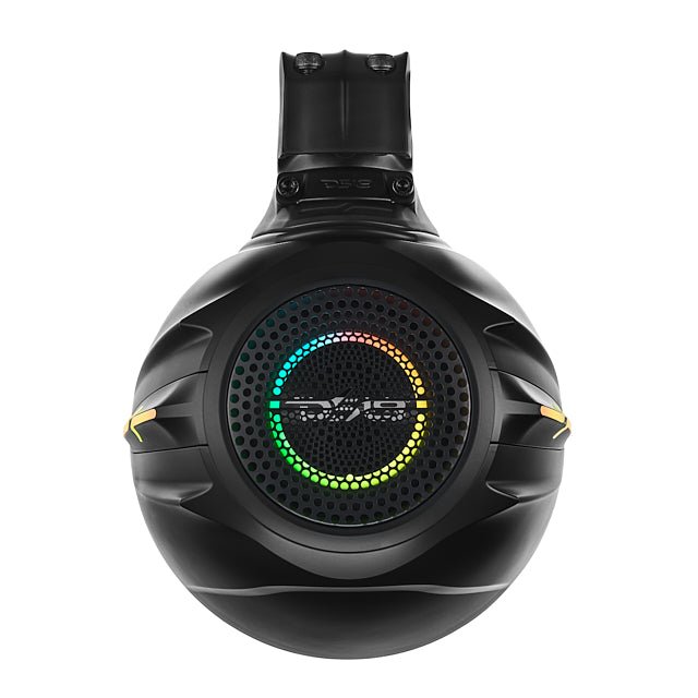 Load image into Gallery viewer, 8” Marine Short Tower Speaker With Neodymium Magnet, Kevlar Cone, Compression Driver And Digital LED Lights | 200W RMS 4-Ohm
