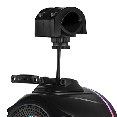 Load image into Gallery viewer, 8” Marine Short Tower Speaker With Neodymium Magnet, Kevlar Cone, Compression Driver And Digital LED Lights | 200W RMS 4-Ohm
