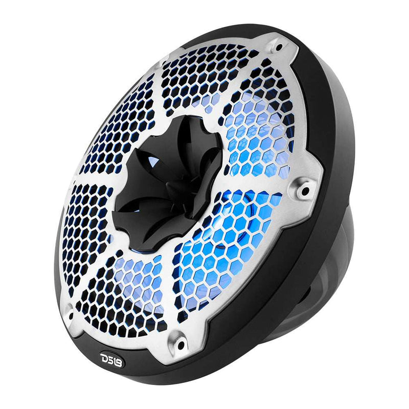 Load image into Gallery viewer, NXL 10&quot; 2-Way Coaxial Marine Speaker With LED RGB Lights 200 Watts Rms 4-Ohm -Black - Skoutley Outdoors LLC
