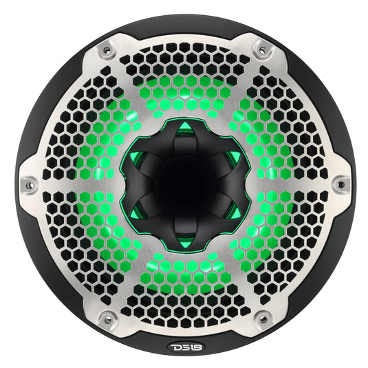 10” Marine 2-Way Hybrid Speaker with RGB LED, Compression Driver and Neodymium Magnet | 450W RMS 4-Ohm
