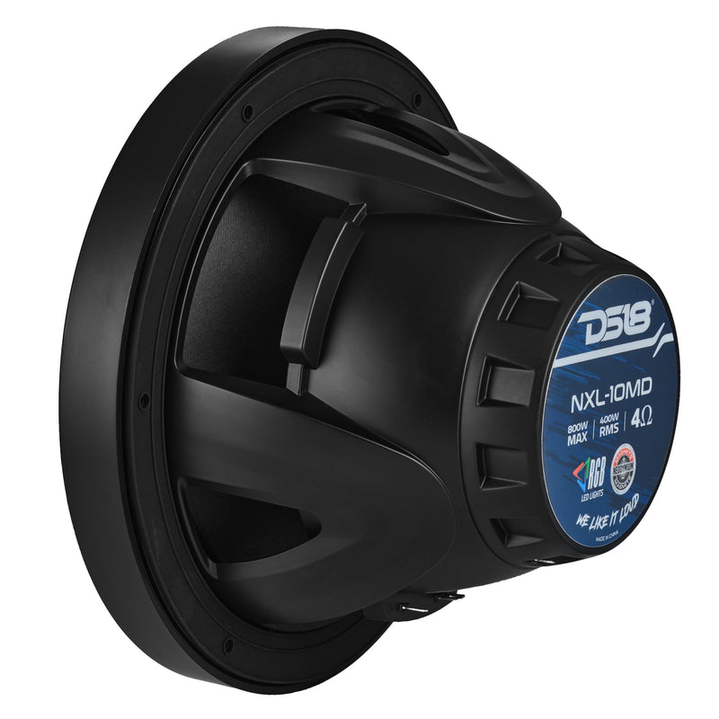 Load image into Gallery viewer, 10” Marine 2-Way Hybrid Speaker with RGB LED, Compression Driver and Neodymium Magnet | 450W RMS 4-Ohm
