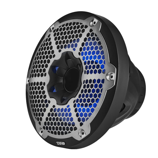 10” Marine 2-Way Hybrid Speaker with RGB LED, Compression Driver and Neodymium Magnet | 450W RMS 4-Ohm