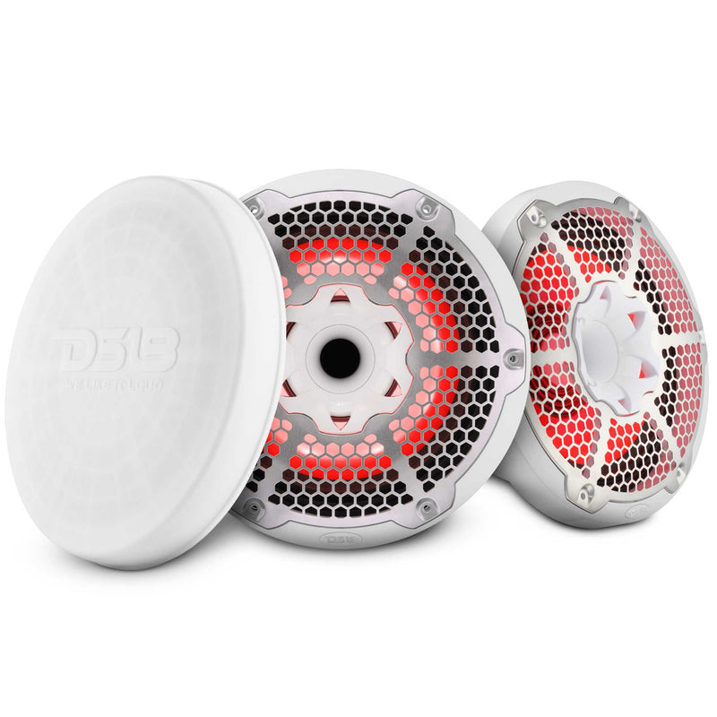 Load image into Gallery viewer, 10” Marine 2-Way Hybrid Speaker with RGB LED, Compression Driver and Neodymium Magnet | 450W RMS 4-Ohm
