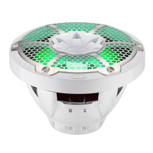 10” Marine 2-Way Hybrid Speaker with RGB LED, Compression Driver and Neodymium Magnet | 450W RMS 4-Ohm