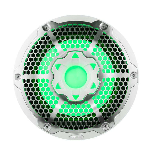 NXL 10" Marine Subwoofer With LED RGB Lights 300 Watts Rms SVC 4-Ohm -White - Skoutley Outdoors LLC