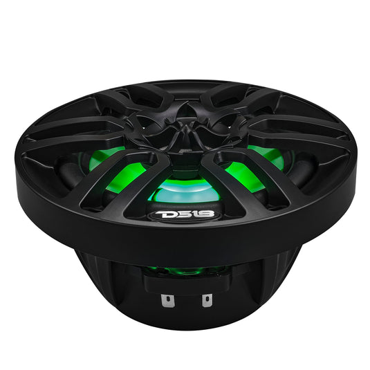 NXL 6.5" 2-Way Coaxial Marine Speaker With LED RGB Lights | 100W RMS 4-Ohm