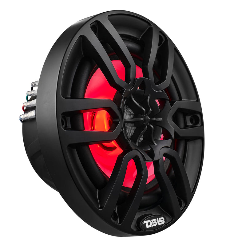 Load image into Gallery viewer, NXL 6.5&quot; 2-Way Coaxial Marine Speaker With LED RGB Lights | 100W RMS 4-Ohm
