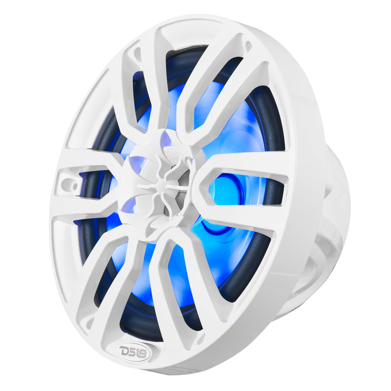 Load image into Gallery viewer, NXL 8&quot; 2-Way Coaxial Marine Speaker With LED RGB Lights | 125W RMS 4-Ohm
