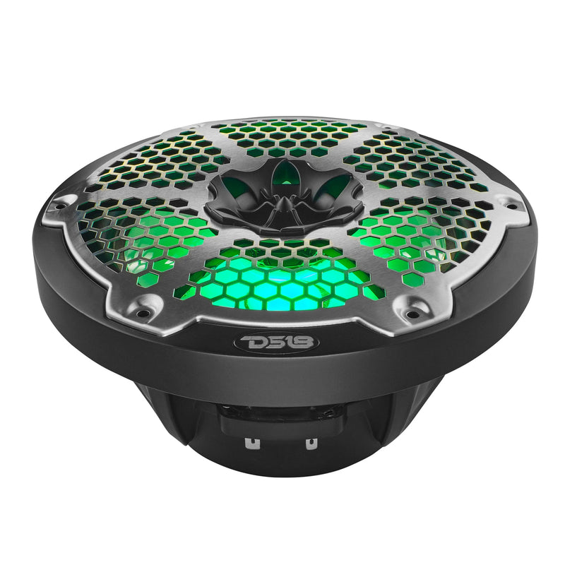 Load image into Gallery viewer, NXL 8&quot; 2-Way Coaxial Marine Speaker With LED RGB Lights 125 Watts Rms 4-Ohm
