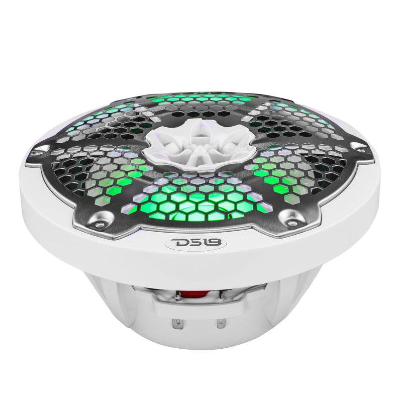 Load image into Gallery viewer, NXL 8" 2-Way Coaxial Marine Speaker With LED RGB Lights 125 Watts Rms 4-Ohm
