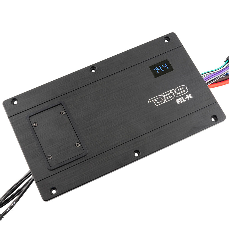 Load image into Gallery viewer, NXL 4-Channel Full-Range Class D IP67 Marine and Powersports Flush Mount Amplifier 4 x 100 Watts Rms @ 4-Ohm
