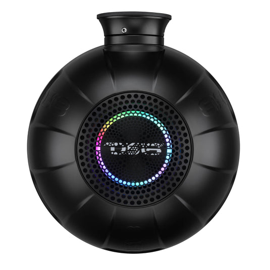 8" NXL-iQ Marine Short Tower Coaxial Speakers with Digital LED Lights, 175W RMS, 350W Max, 4-Ohm