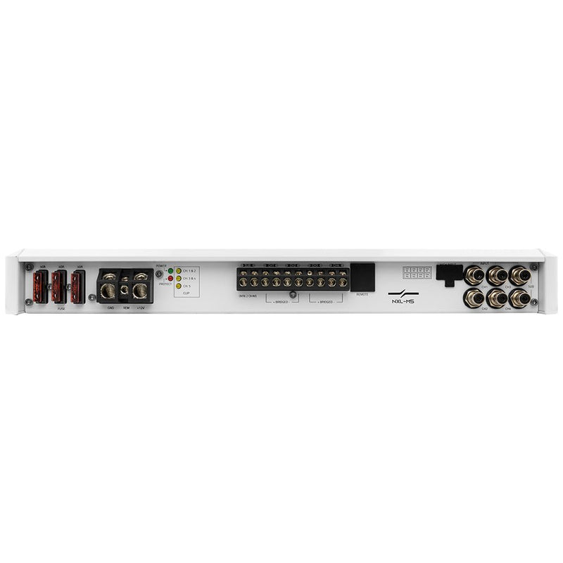 Load image into Gallery viewer, NXL 5-Channel Full-Range Class D IPX5 Marine Amplifier | 4 x 150W @ 4-Ohm and 1 x 600W RMS @ 2-Ohm

